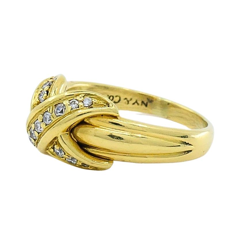 Tiffany and Co. 18K Gold  Diamond  