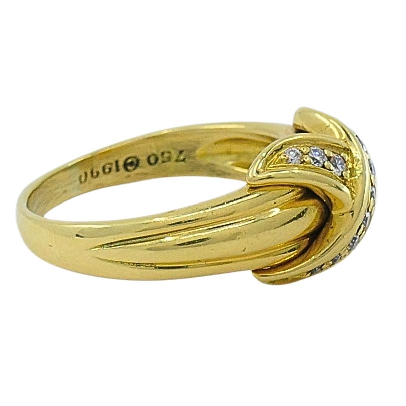Women's Tiffany and Co. 18K Gold  Diamond  
