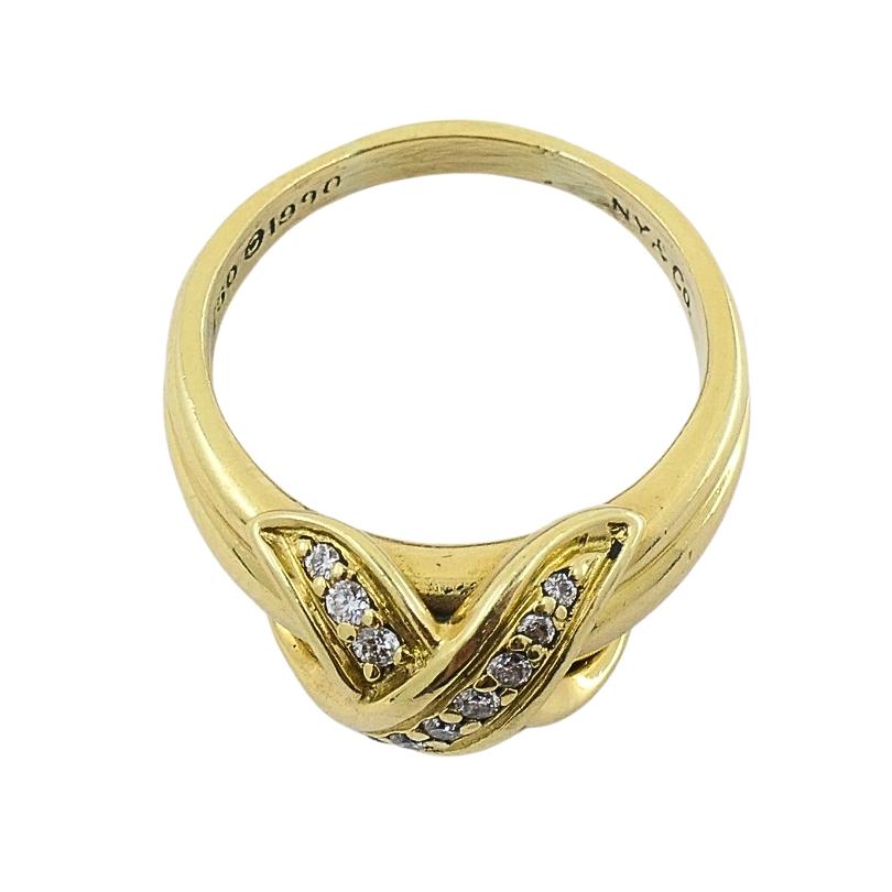 Tiffany and Co. 18K Gold  Diamond  