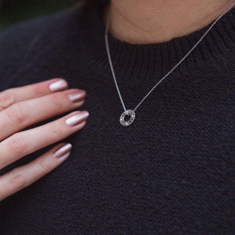 Tiffany atlas pierced pendant necklace Outlet