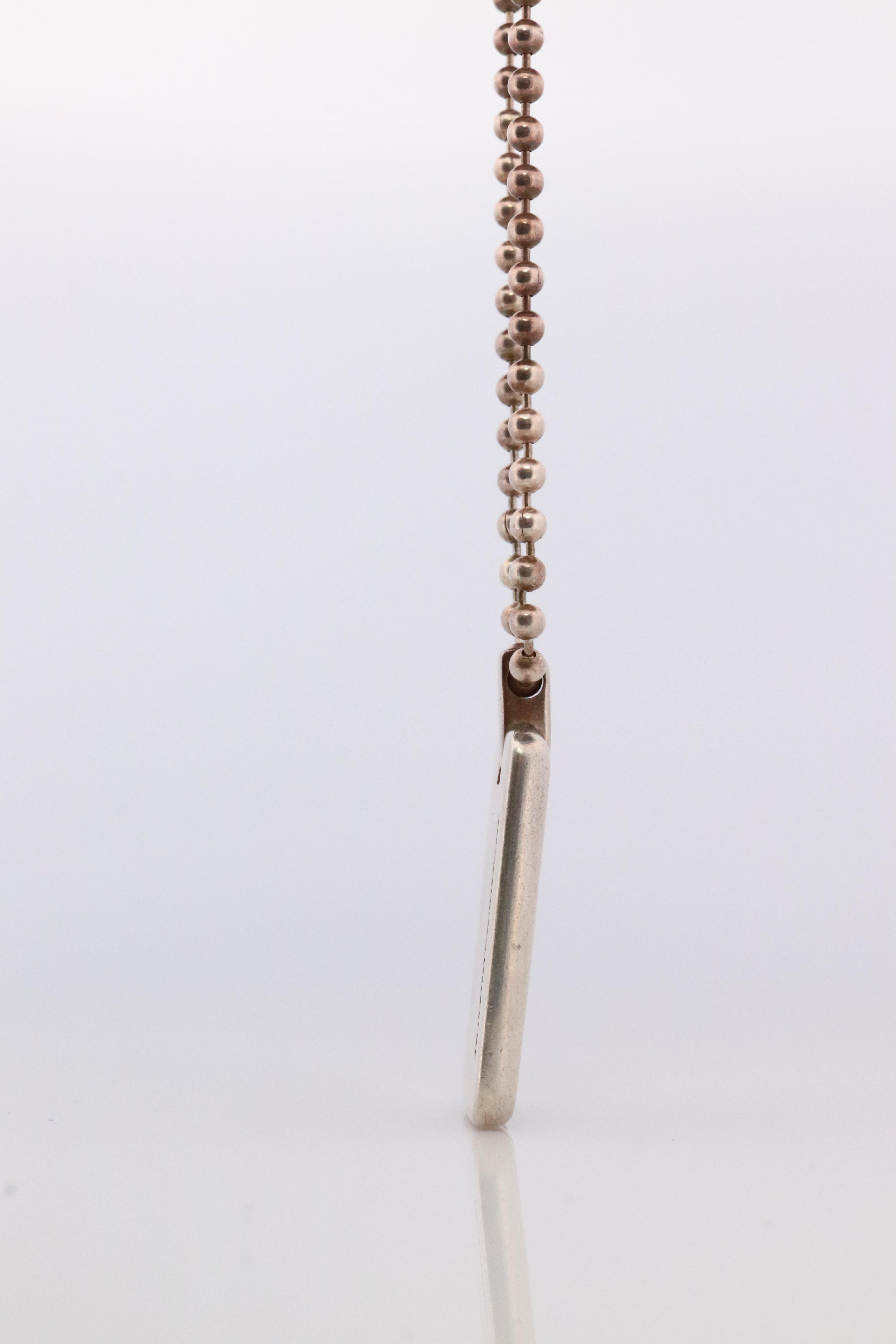 tiffany and co dog necklace
