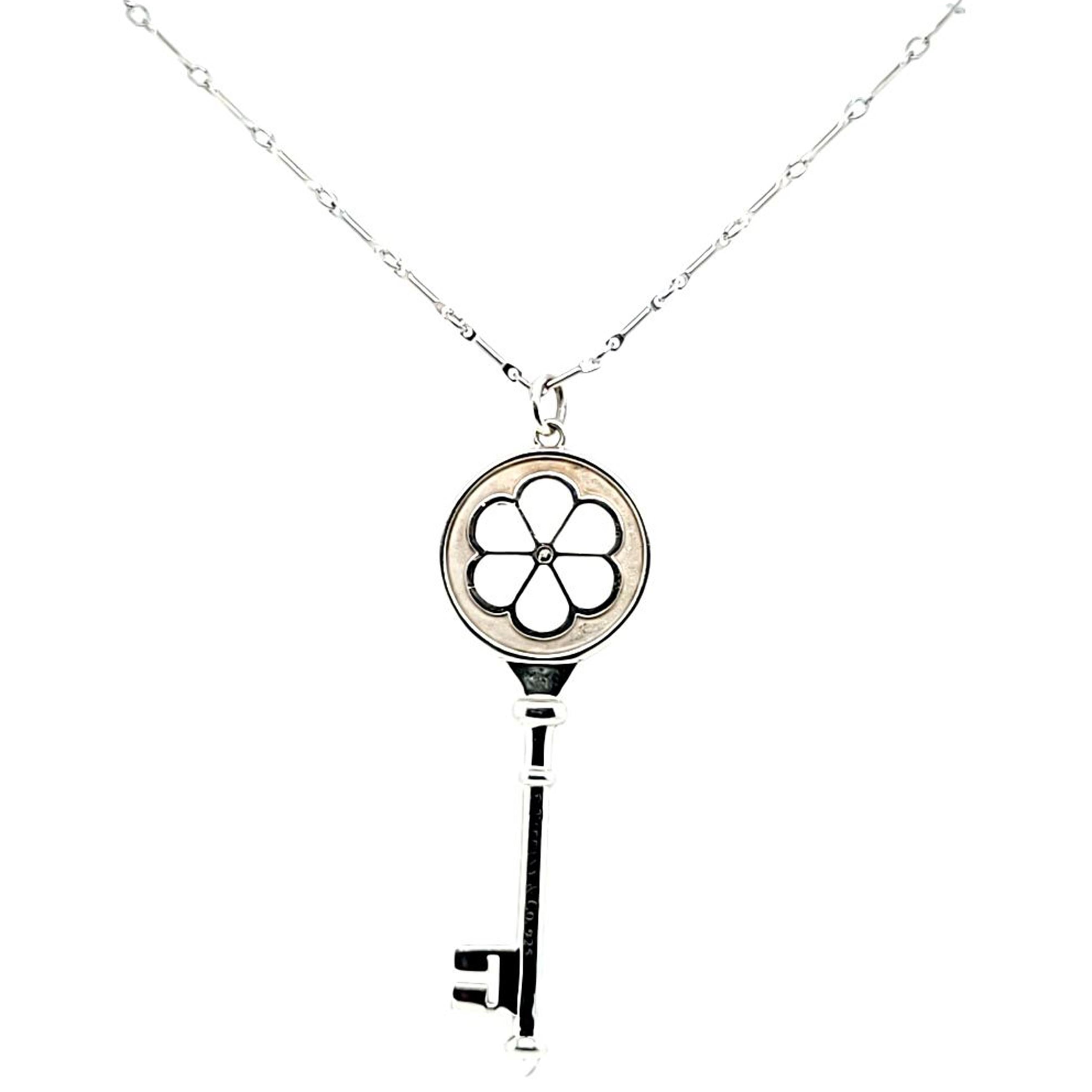 Collier de clés en diamants Tiffany & Co Bon état - En vente à Coral Gables, FL