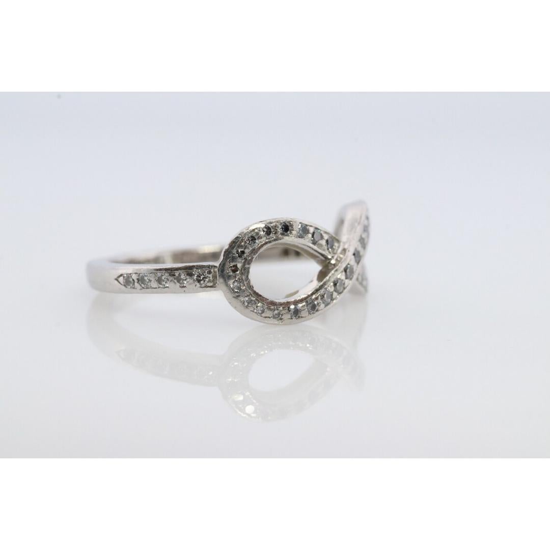 tiffany infinity ring sterling silver