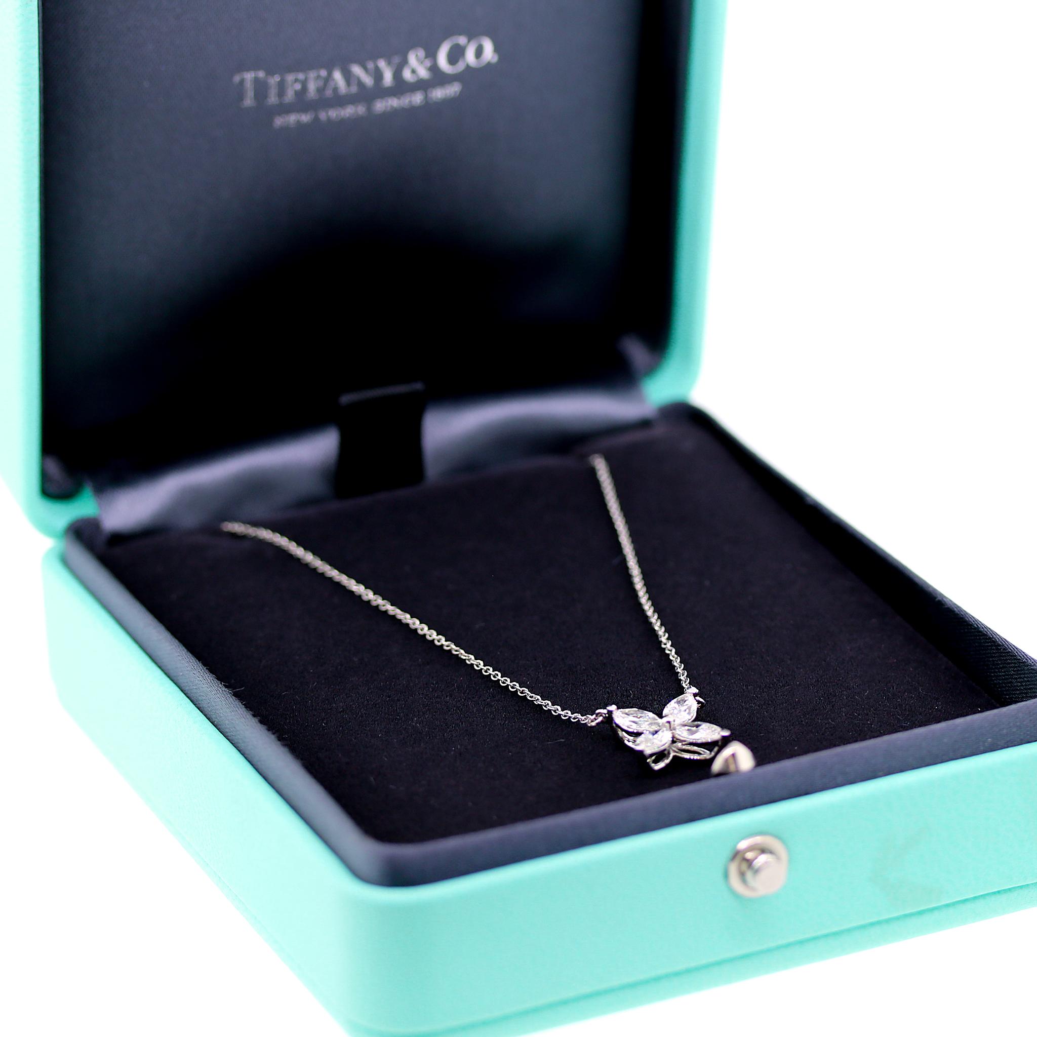 Women's Tiffany and Co. Diamond Victoria Necklace For Sale