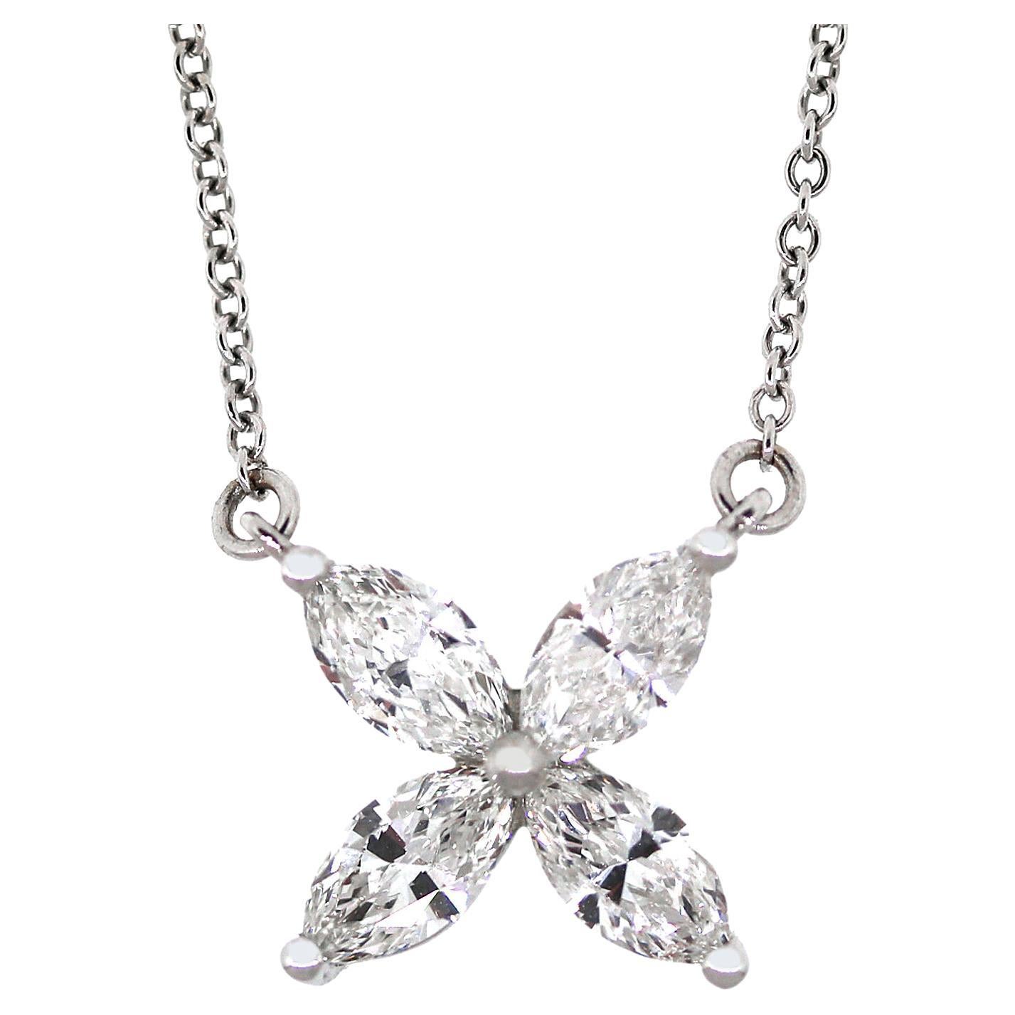 Tiffany and Co. Diamond Victoria Necklace For Sale