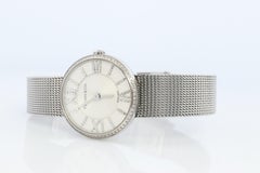 Tiffany and Co Diamond Watch. Tiffany Atlas Diamond Bezel 24mm Ladies Watch.