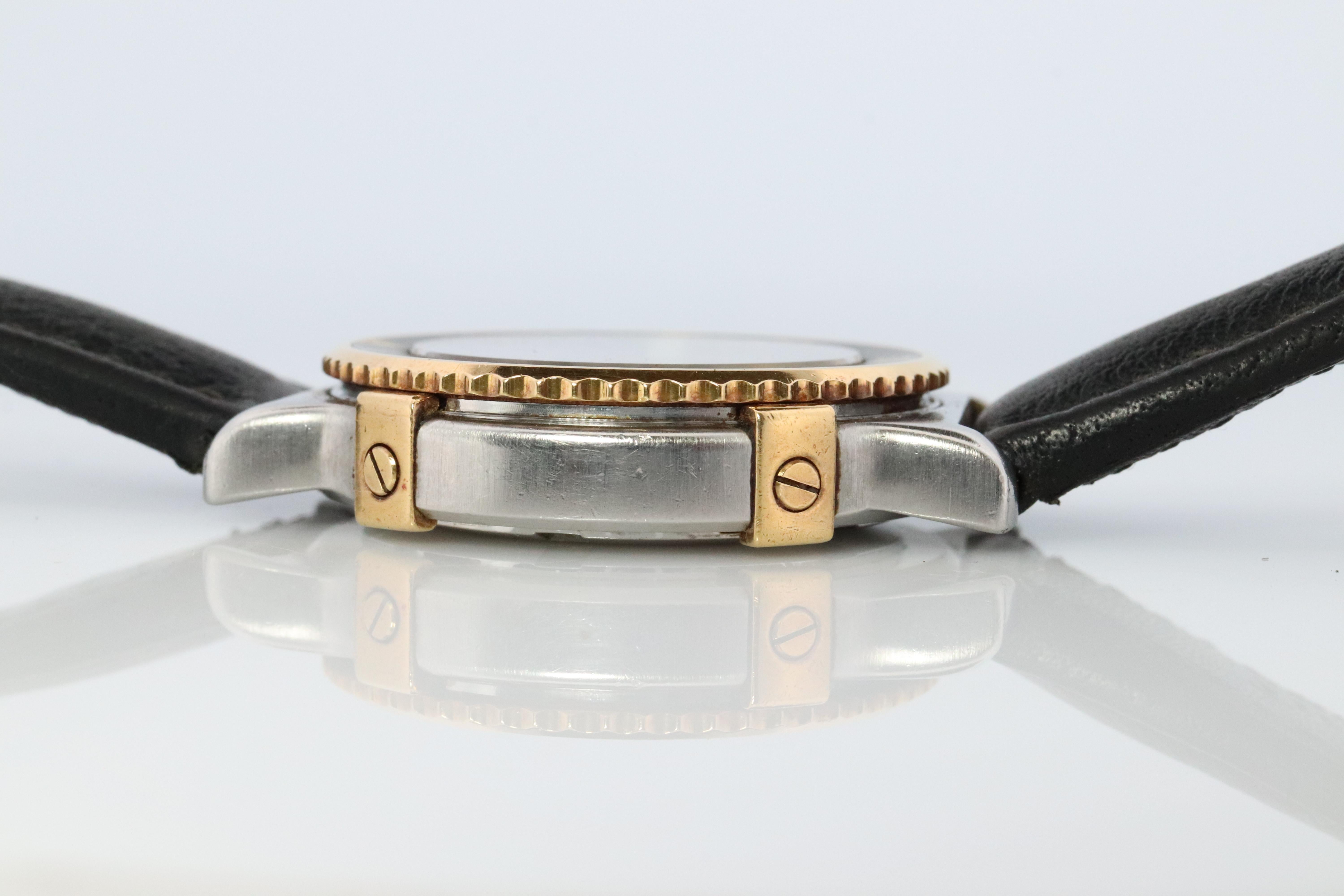 Tiffany & Co Taucheruhr. 18k Gold und SS Tiffany L0729 Damenuhr, Tiffany & Co. im Angebot 4