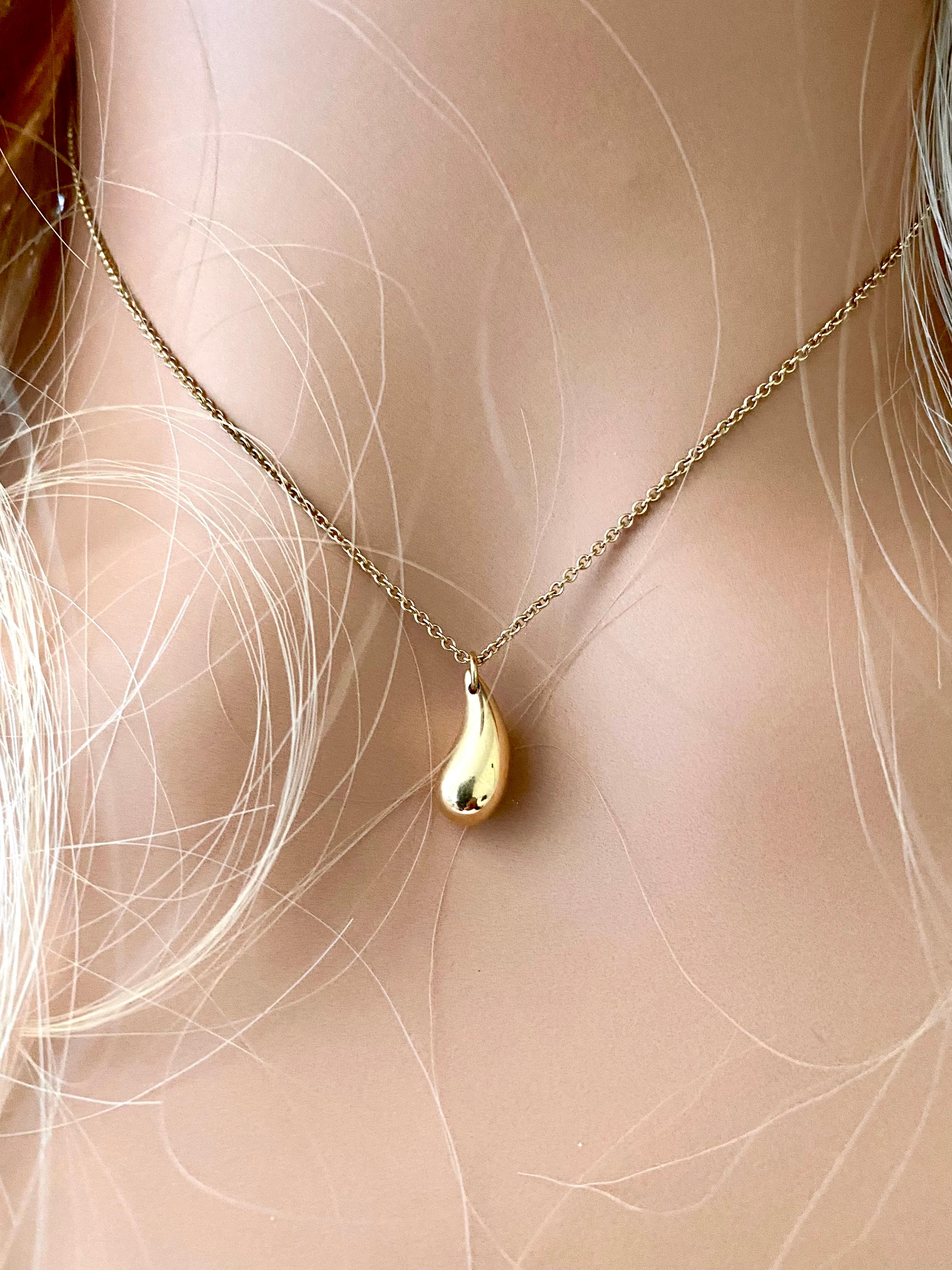 tiffany teardrop necklace meaning
