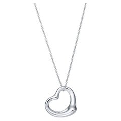 Tiffany and Co. Elsa Peretti Open Heart Necklace