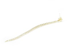 Tiffany & Co. Elsa Peretti Serpentine Earrings 18 Karat Yellow Gold