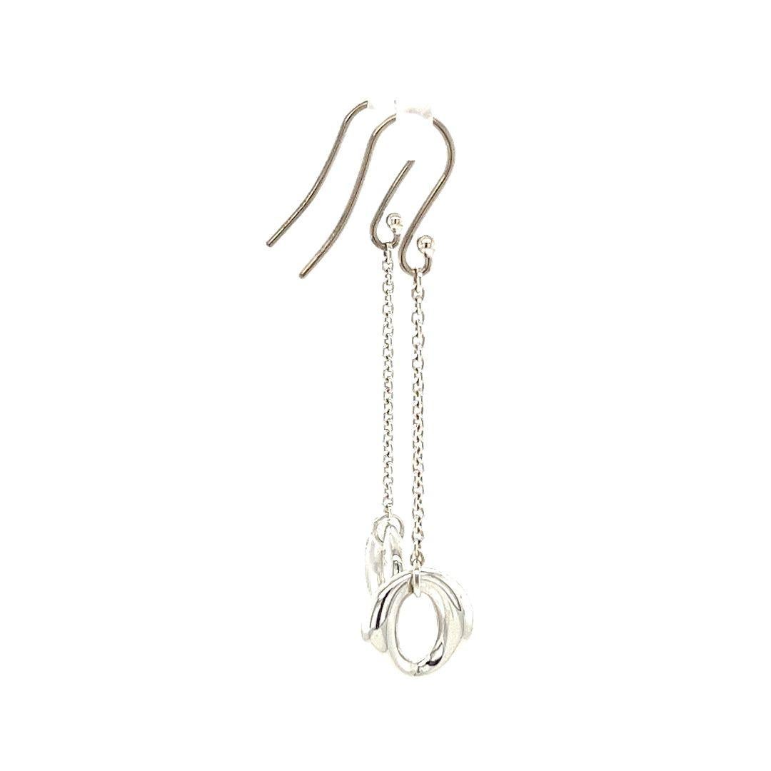 Tiffany and Co. Elsa Peretti Sevillana Drop Earrings in Silver 1