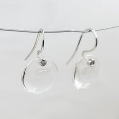 Tiffany & Co. Elsa Peretti Full Moon Quartz Earrings