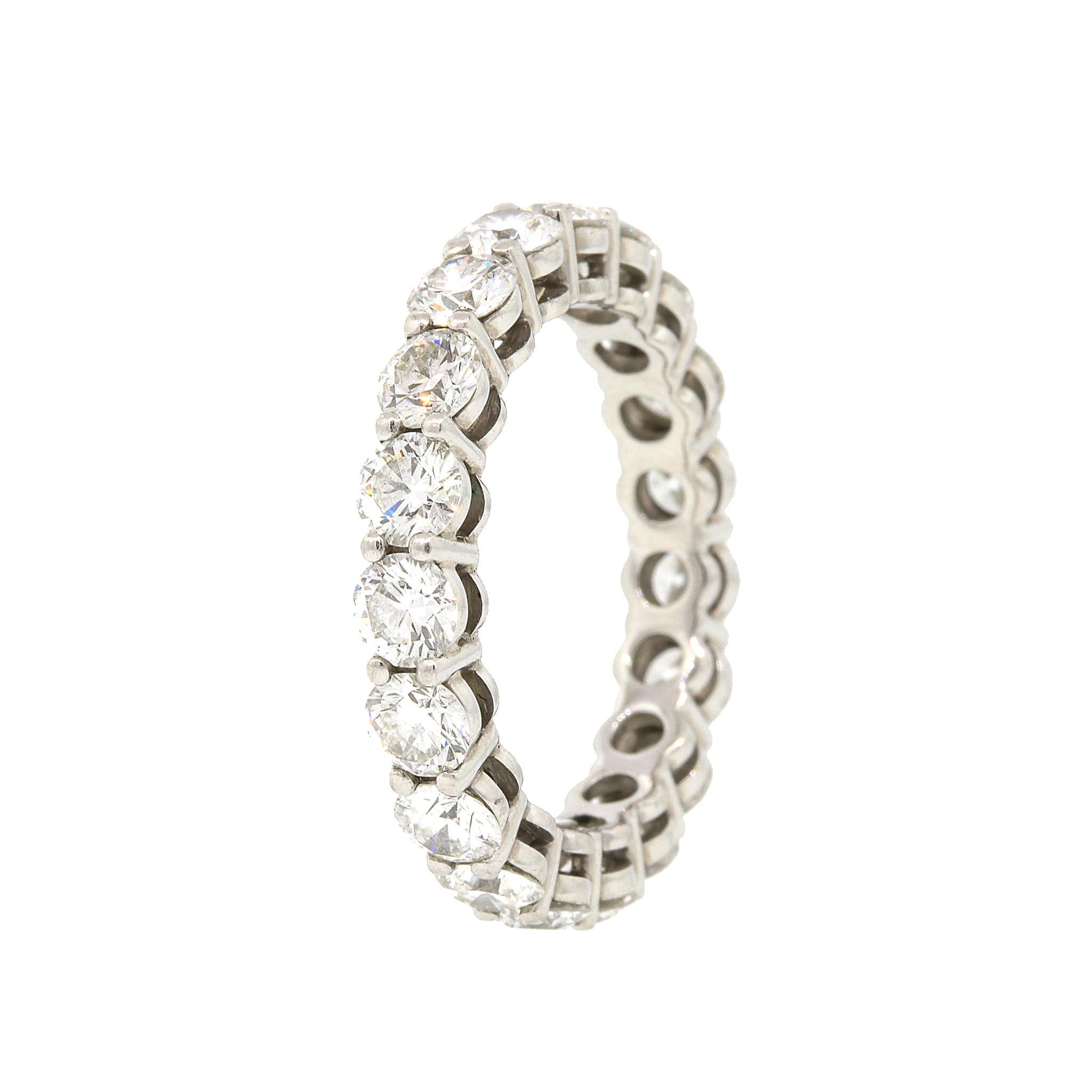 Tiffany und Co. Ewiger Diamant-Eternity-Ring (Rundschliff)
