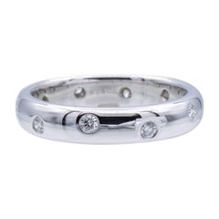 Tiffany and Co. Etoile Diamond Band Ring .22 Carat in Platinum