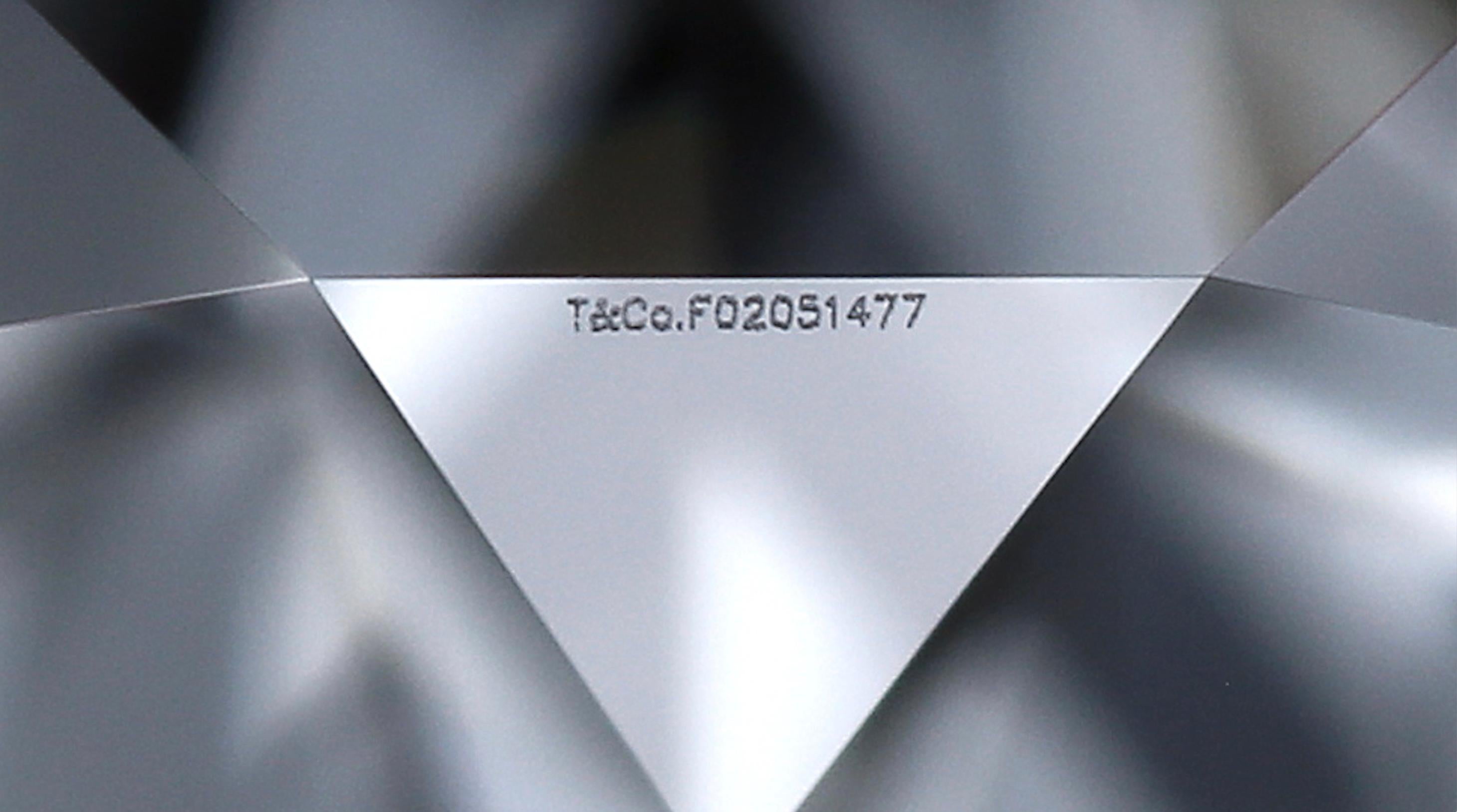 Tiffany and Co. Etoile Platinum Round Diamond Engagement Ring .35ct FVVS2 W/Rece 4