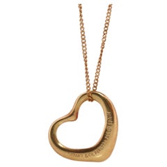 Pendentif cœur Tiffany and Co. Elsa Peretti, 18 carats