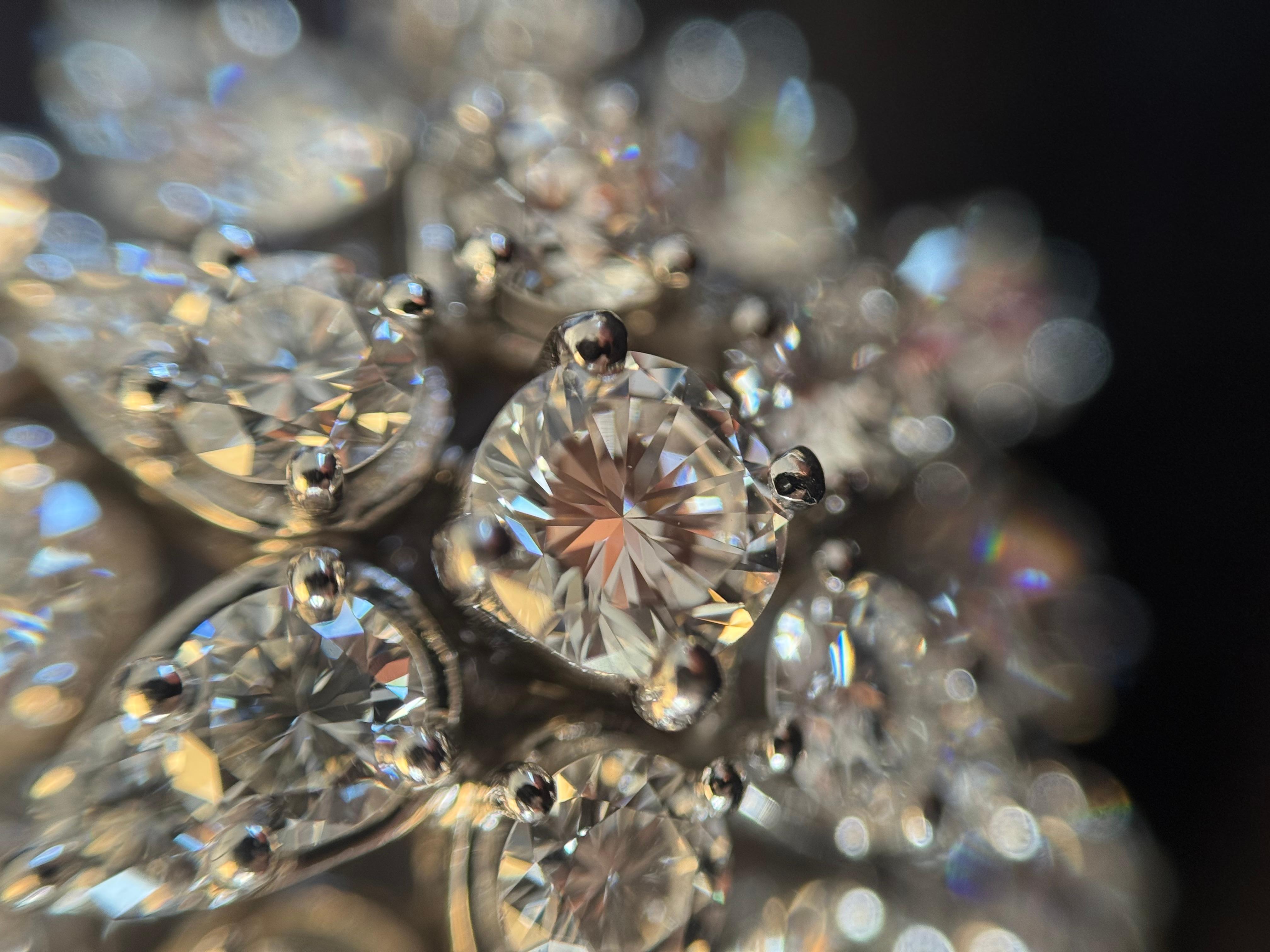 Orecchini di diamanti grandi Tiffany & Co. in vendita 6