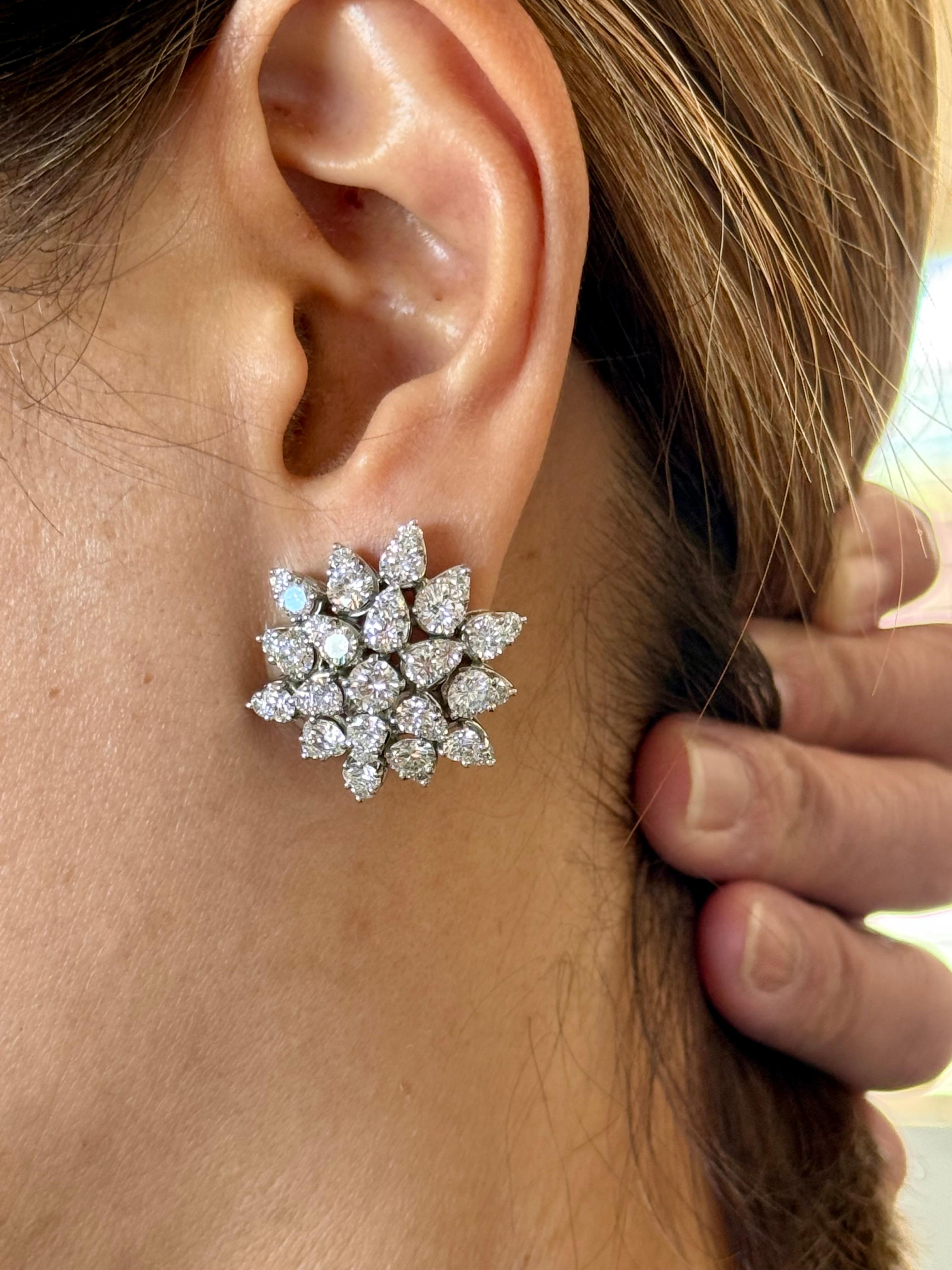 Orecchini di diamanti grandi Tiffany & Co. in vendita 1