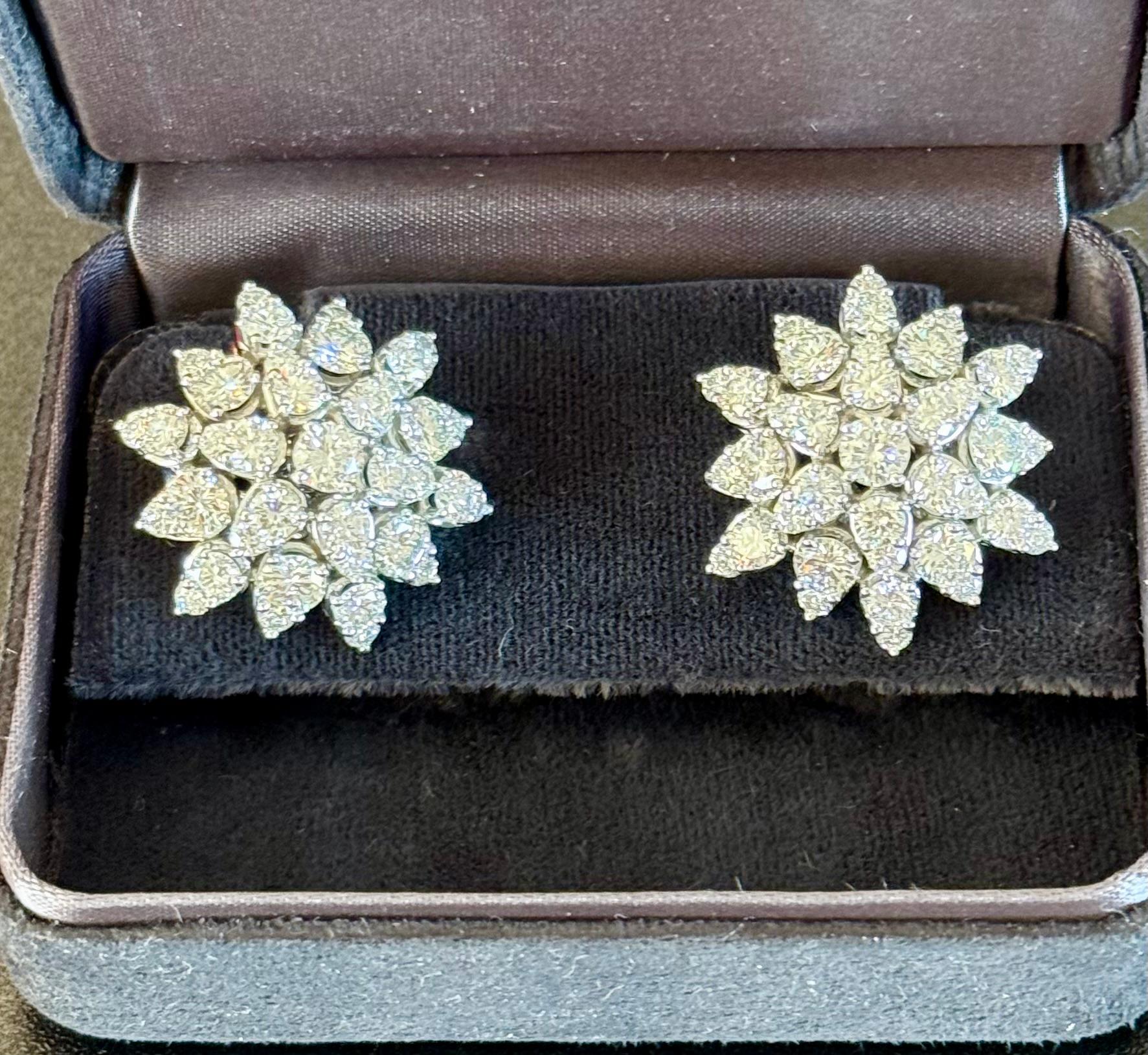 Orecchini di diamanti grandi Tiffany & Co. in vendita 4