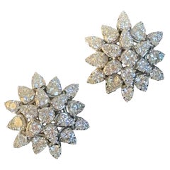 Tiffany and Co Large Diamond Earrings