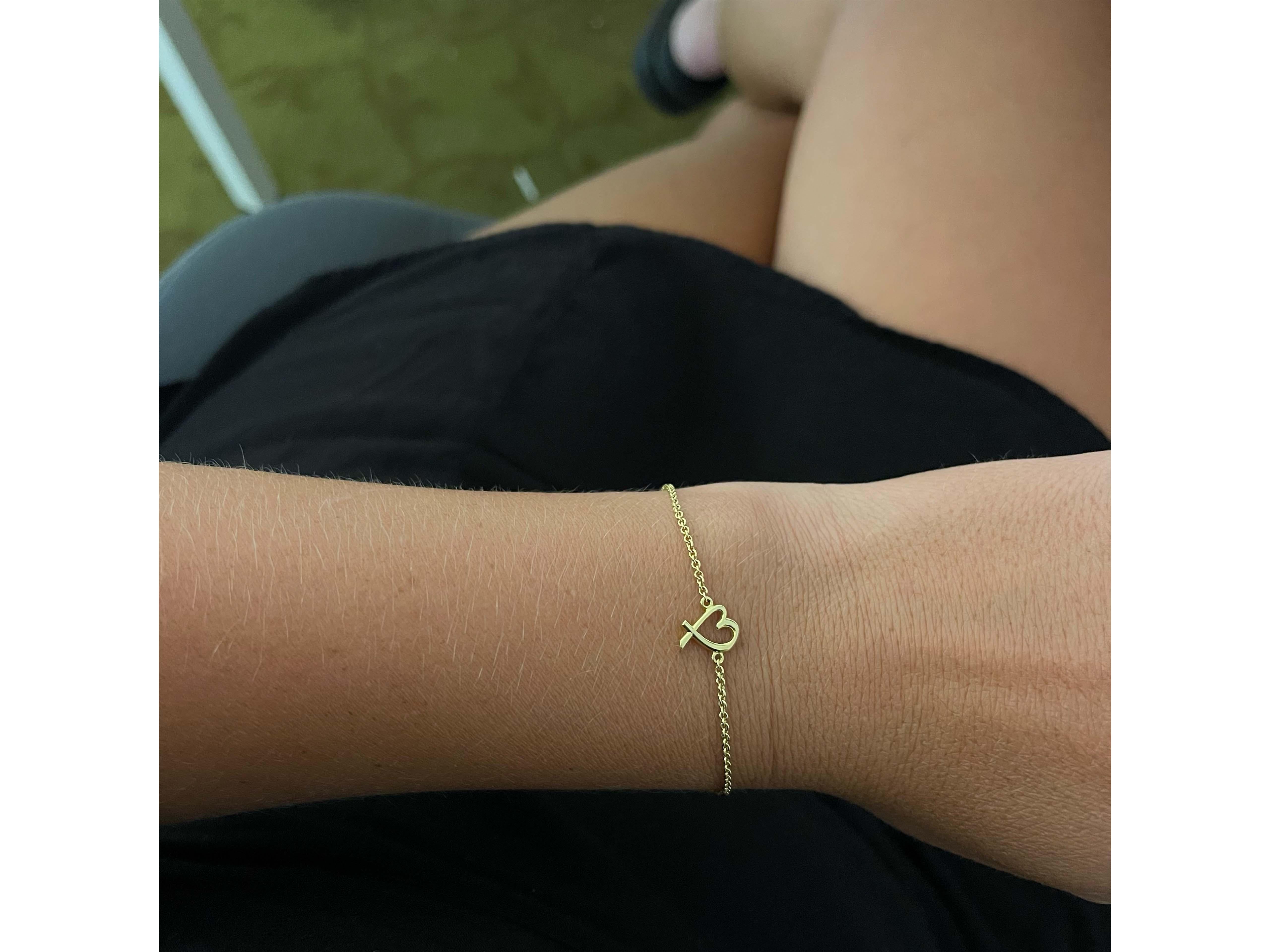 Paloma picasso loving heart bracelet sale