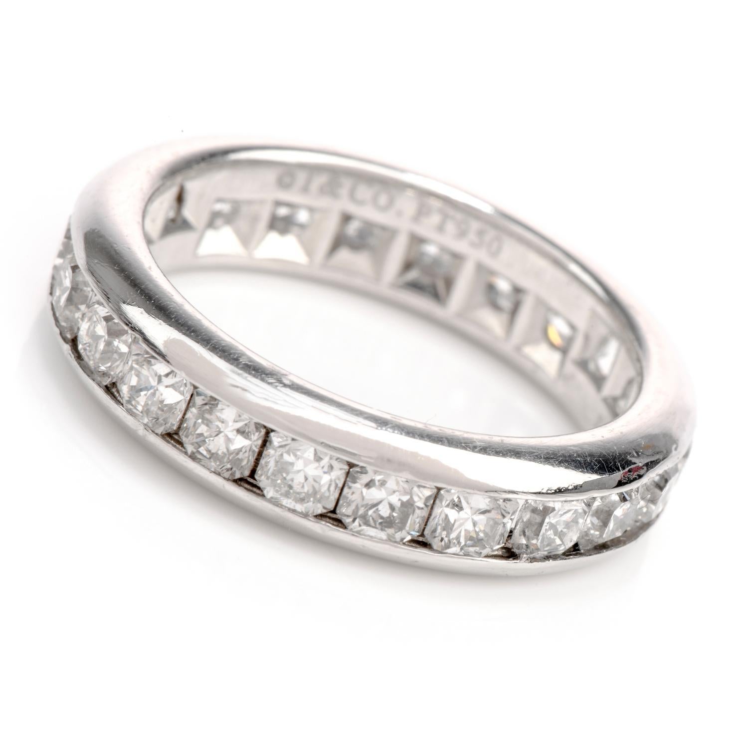 An Endless Ring of Love

This classic style Tiffany and Co. 'Lucida