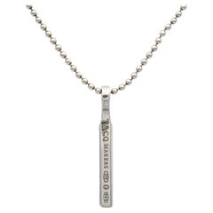 Tiffany und Co Makers Mark Silber Halskette für Männer
