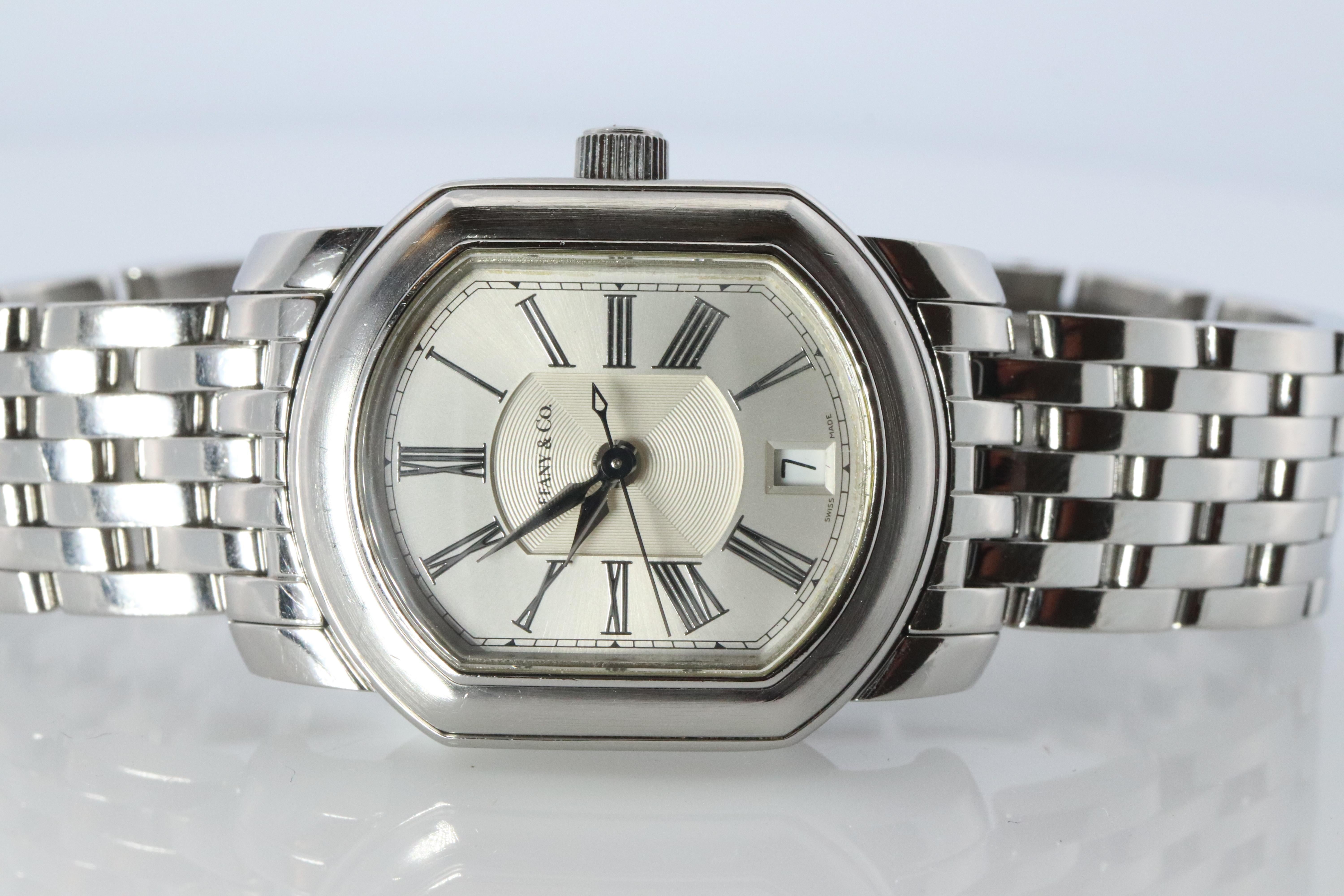 Reloj automático Mark Coupe de Tiffany & Co. Reloj Tiffany & Co Coupe para señora Moderno en venta