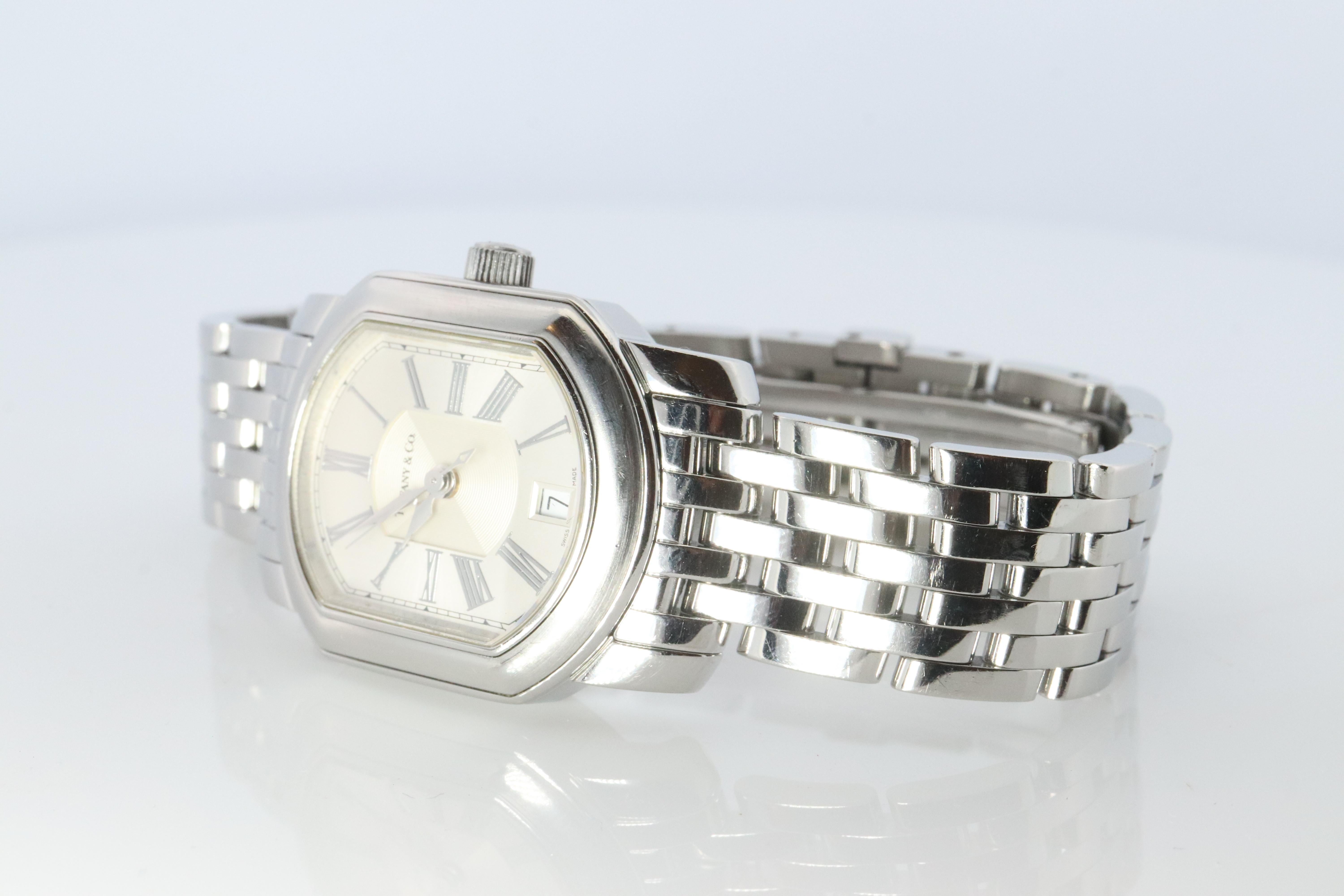 Reloj automático Mark Coupe de Tiffany & Co. Reloj Tiffany & Co Coupe para señora en Bueno estado para la venta en Port Charlotte, FL