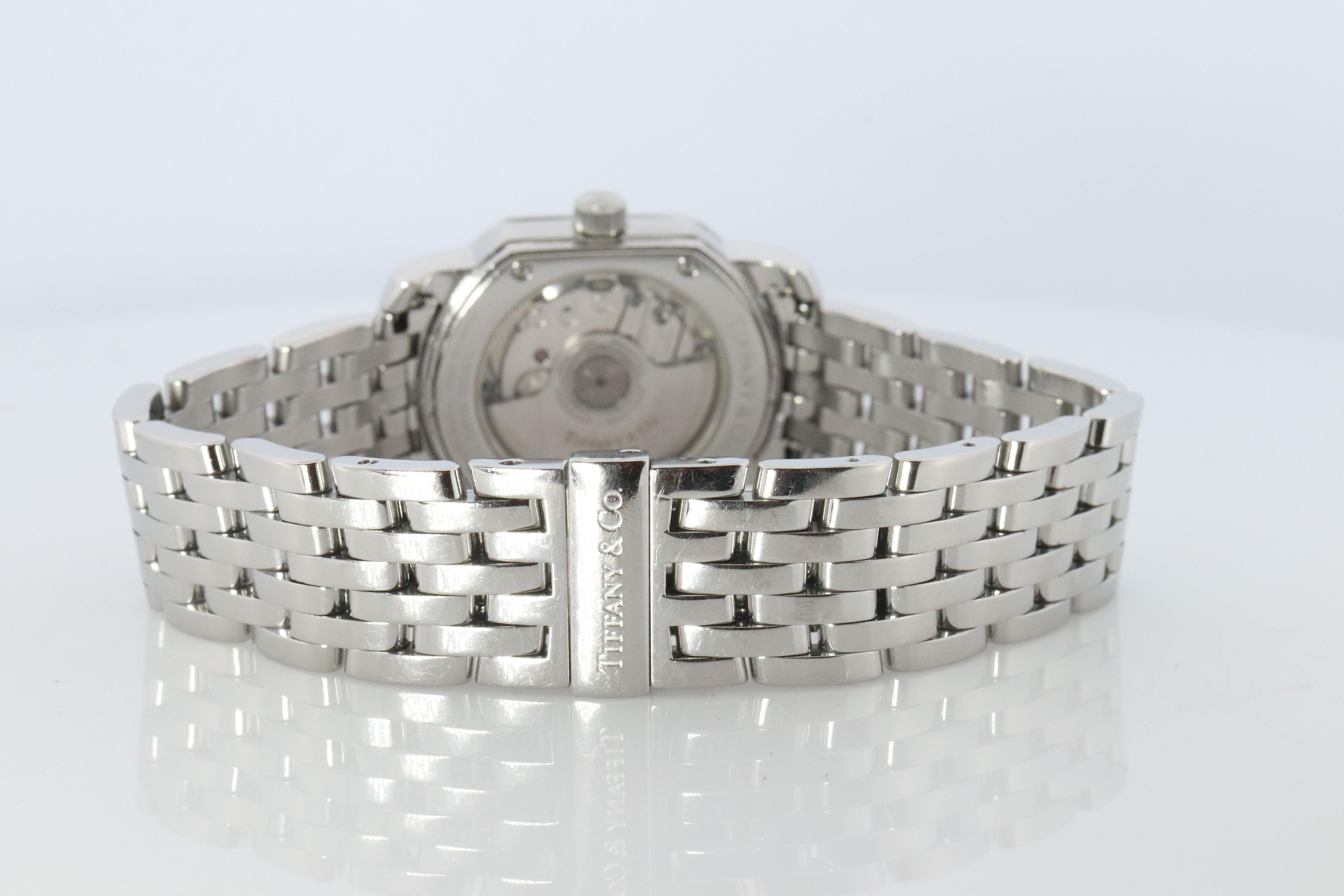 Reloj automático Mark Coupe de Tiffany & Co. Reloj Tiffany & Co Coupe para señora en venta 1