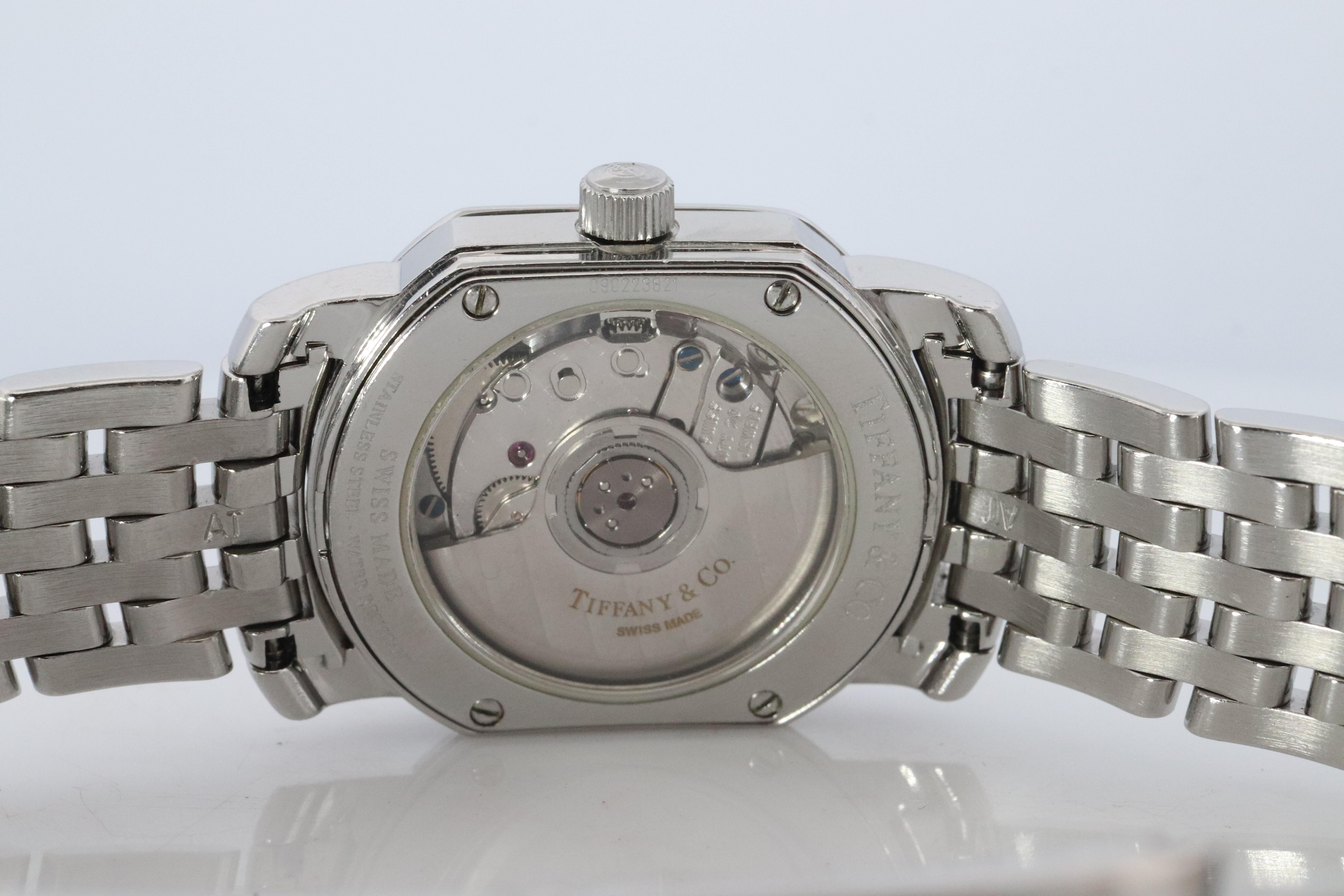 Reloj automático Mark Coupe de Tiffany & Co. Reloj Tiffany & Co Coupe para señora en venta 4