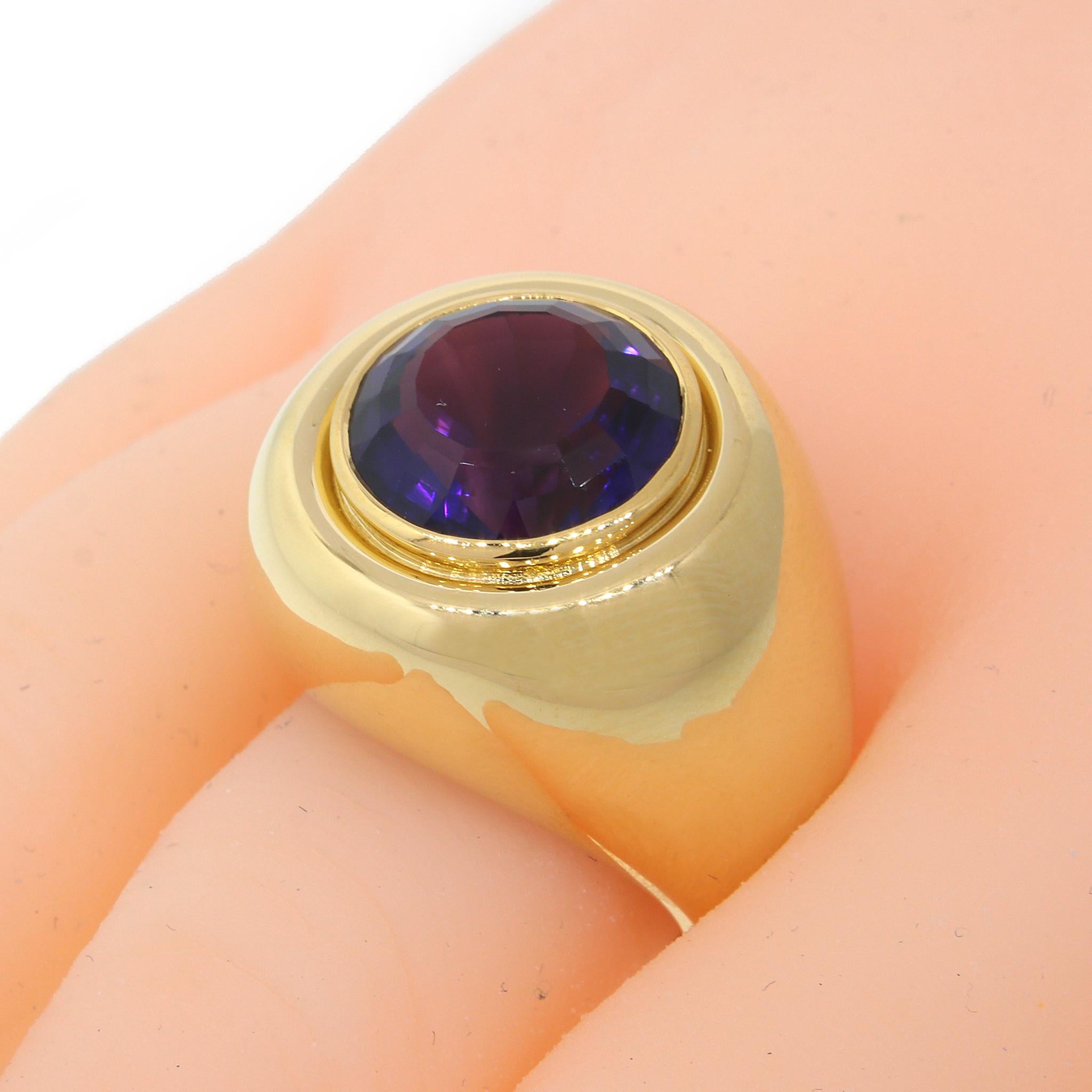 Tiffany und Co. Paloma Picasso Amethyst-Ring im Zustand „Gut“ in New York, NY