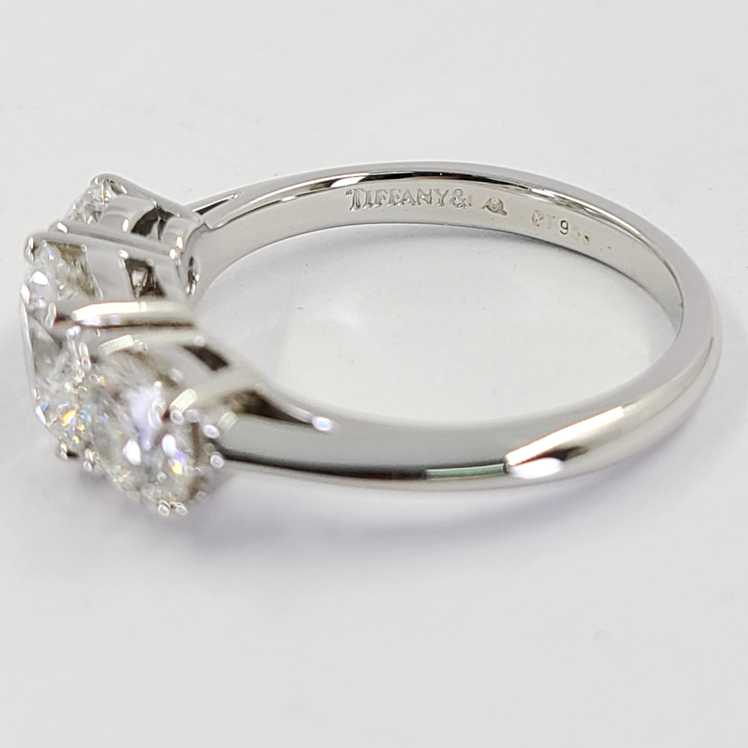 three stone diamond ring