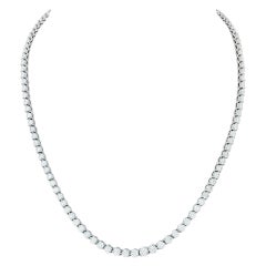 Tiffany and Co. Platinum Diamond Necklace