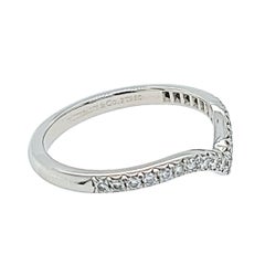 Soleste V-Ring aus Platin von Tiffany und Co