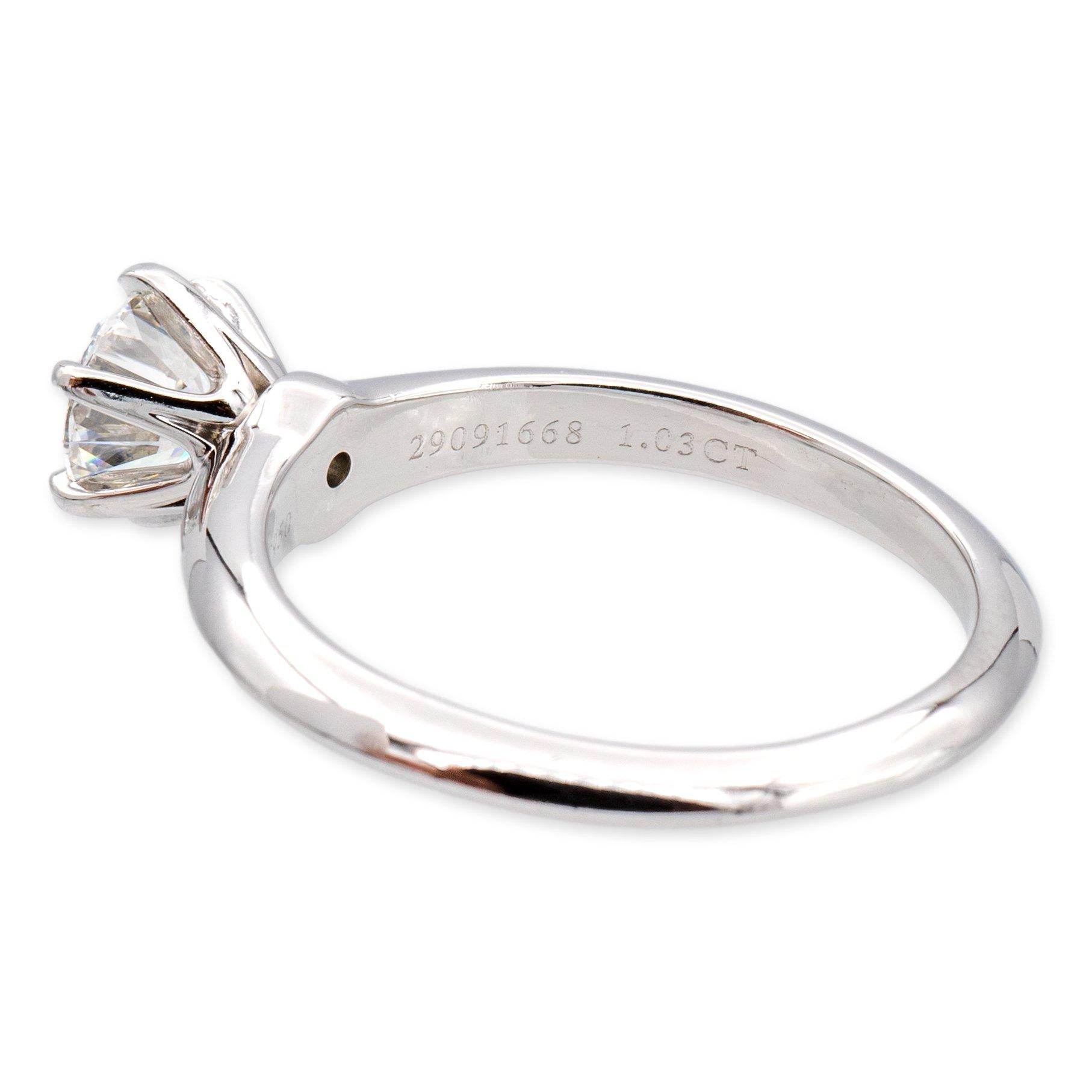 tiffany style solitaire ring