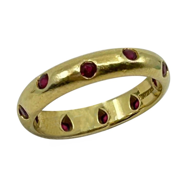 Tiffany and Co ruby ring For Sale
