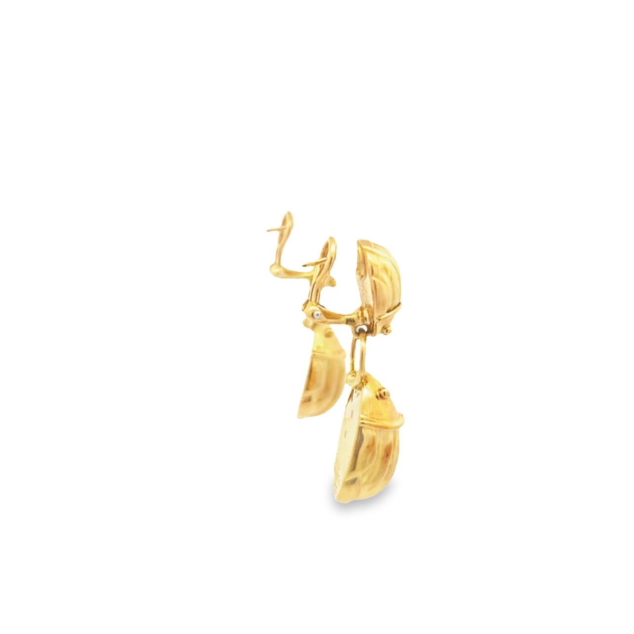 tiffany scarab earrings