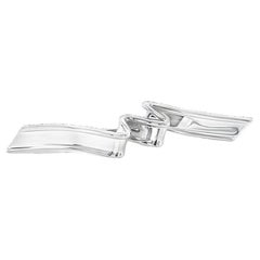 Tiffany and Co Silver Ribbon Pin