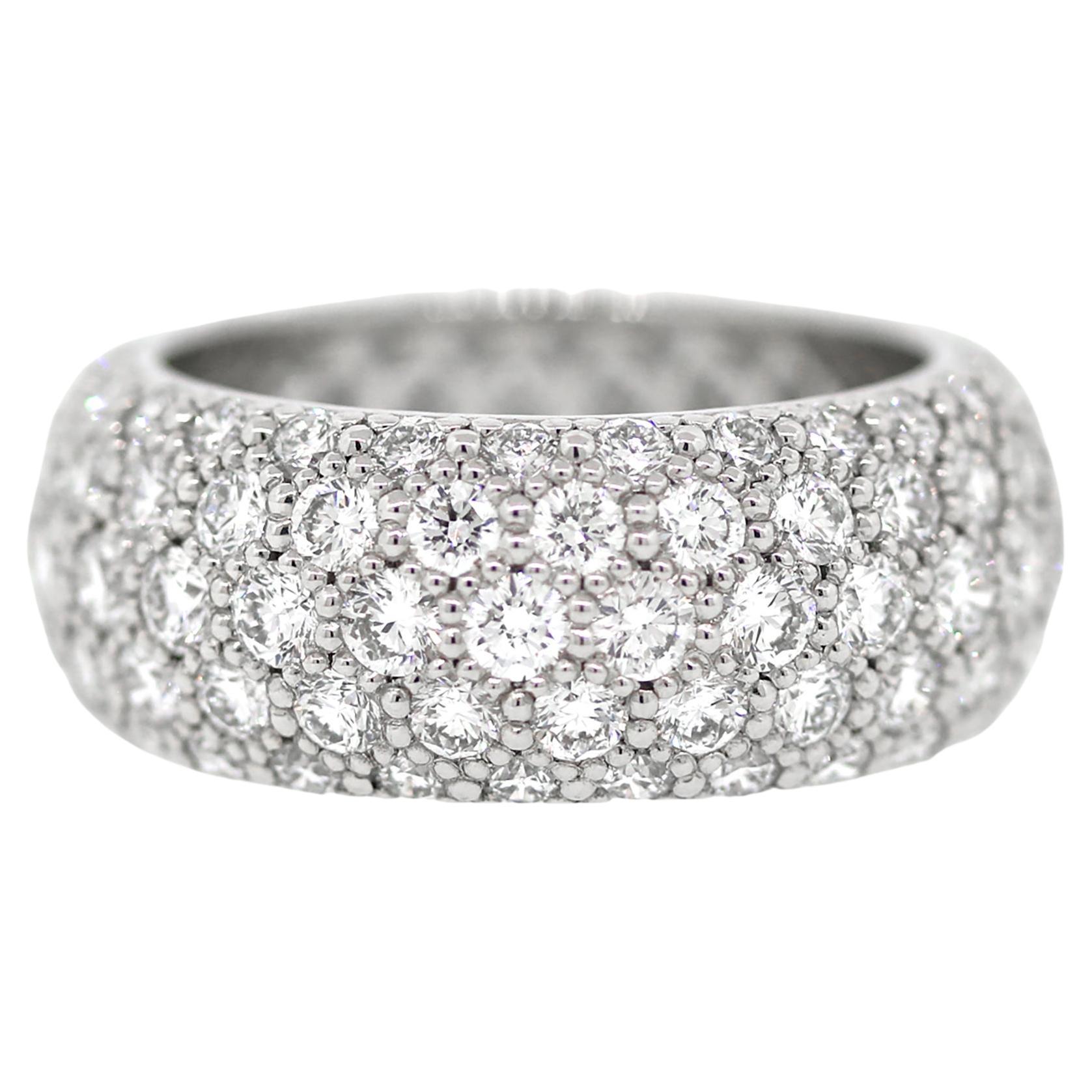Tiffany and Co. Soleste Diamond Band Ring For Sale