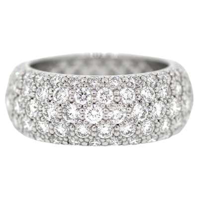 Tiffany and Co. Platinum Etoile Diamond Ring For Sale at 1stDibs ...