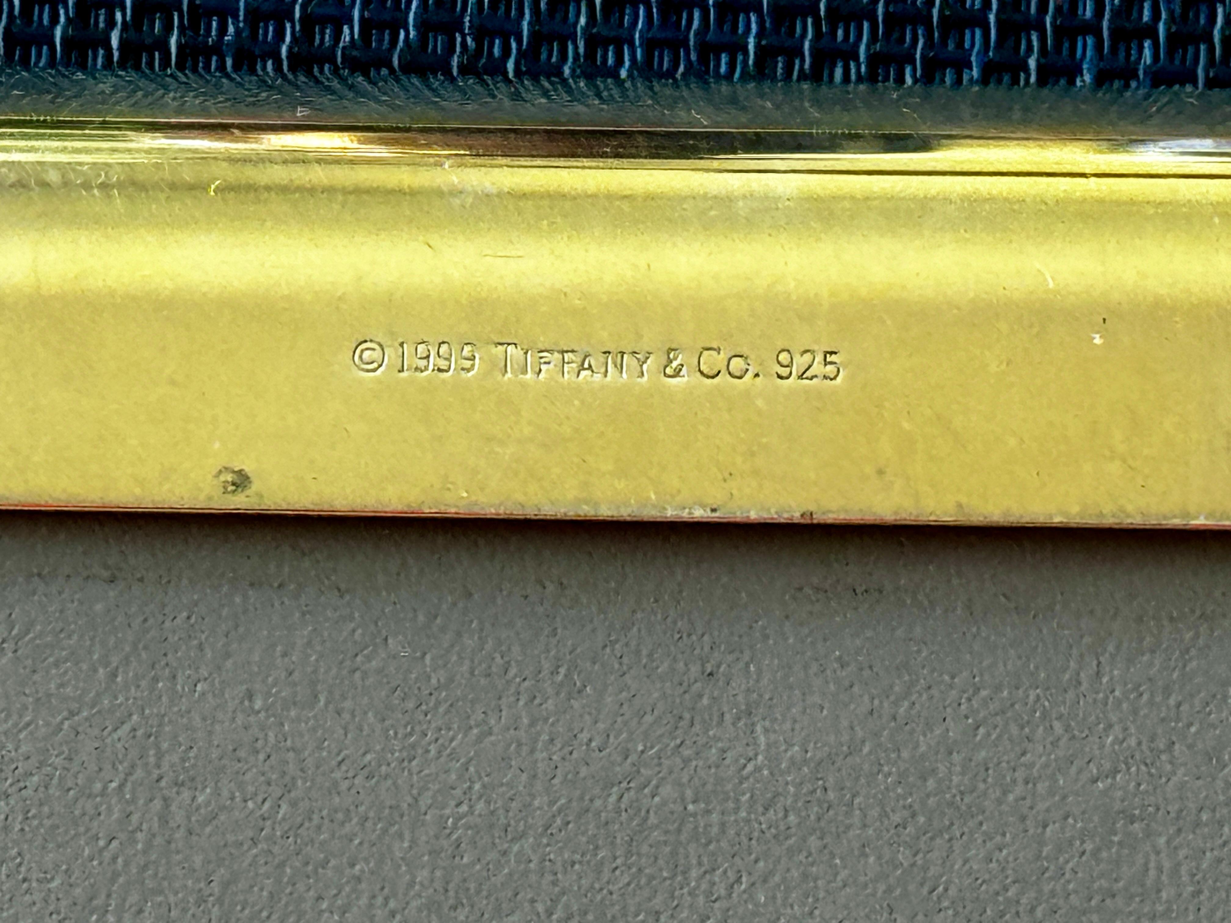 Tiffany and Co Sterling Paper Holder Marked 925  

6