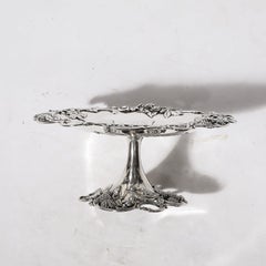 Tiffany and Co. Sterling Silver "Blackberry" Tazza