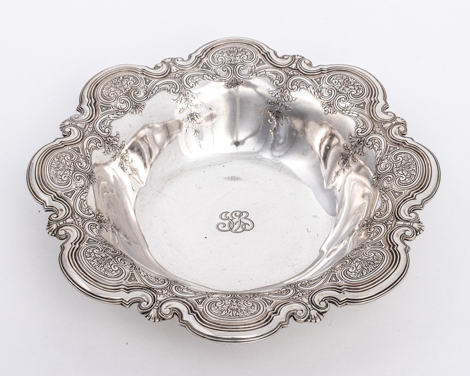 Tiffany and Co. Sterling Silver Centerpiece Bowl For Sale 4