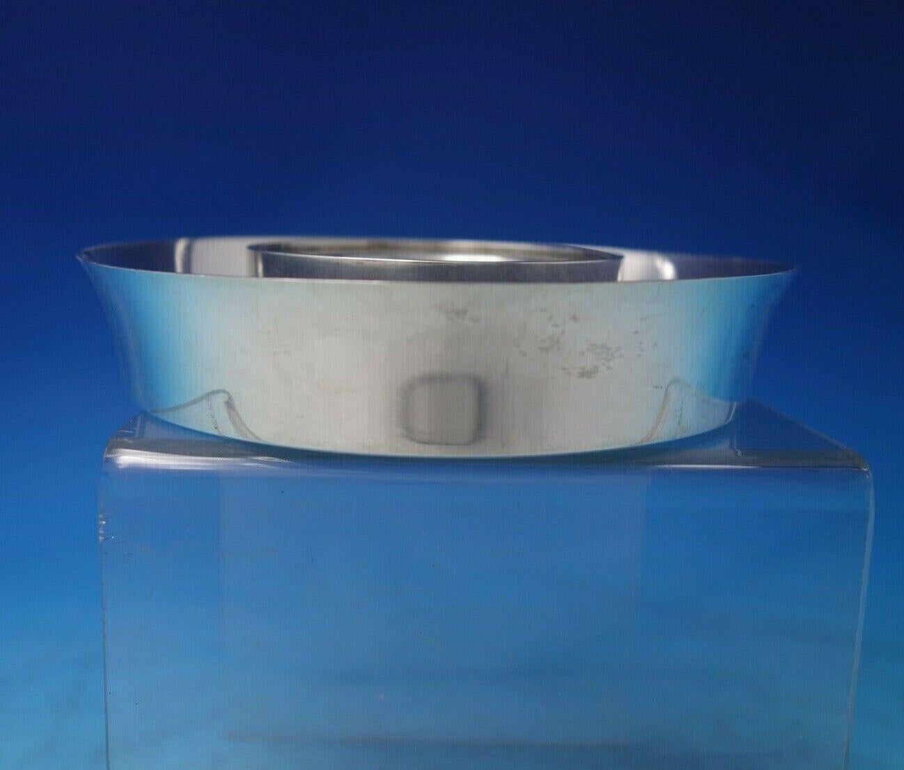 Tiffany & Co. Sterling Silver Centerpiece Bowl w/Base 38.4 ozt. '#6073' Modern For Sale 1