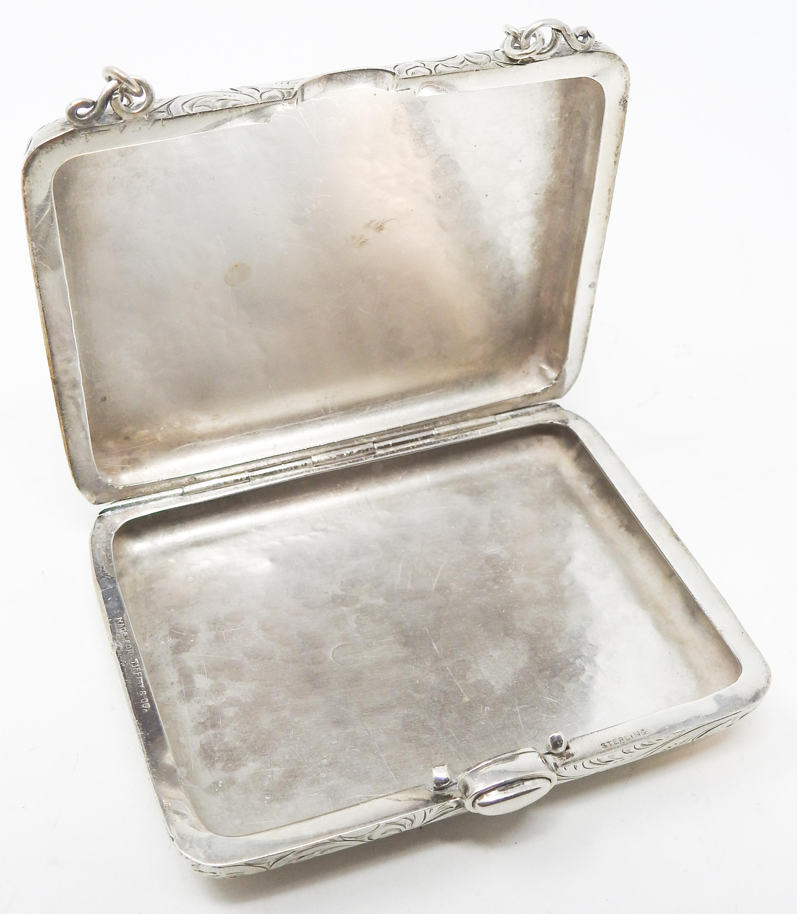 Tiffany & Co. Sterling Silver Change Purse In Fair Condition For Sale In Cookeville, TN