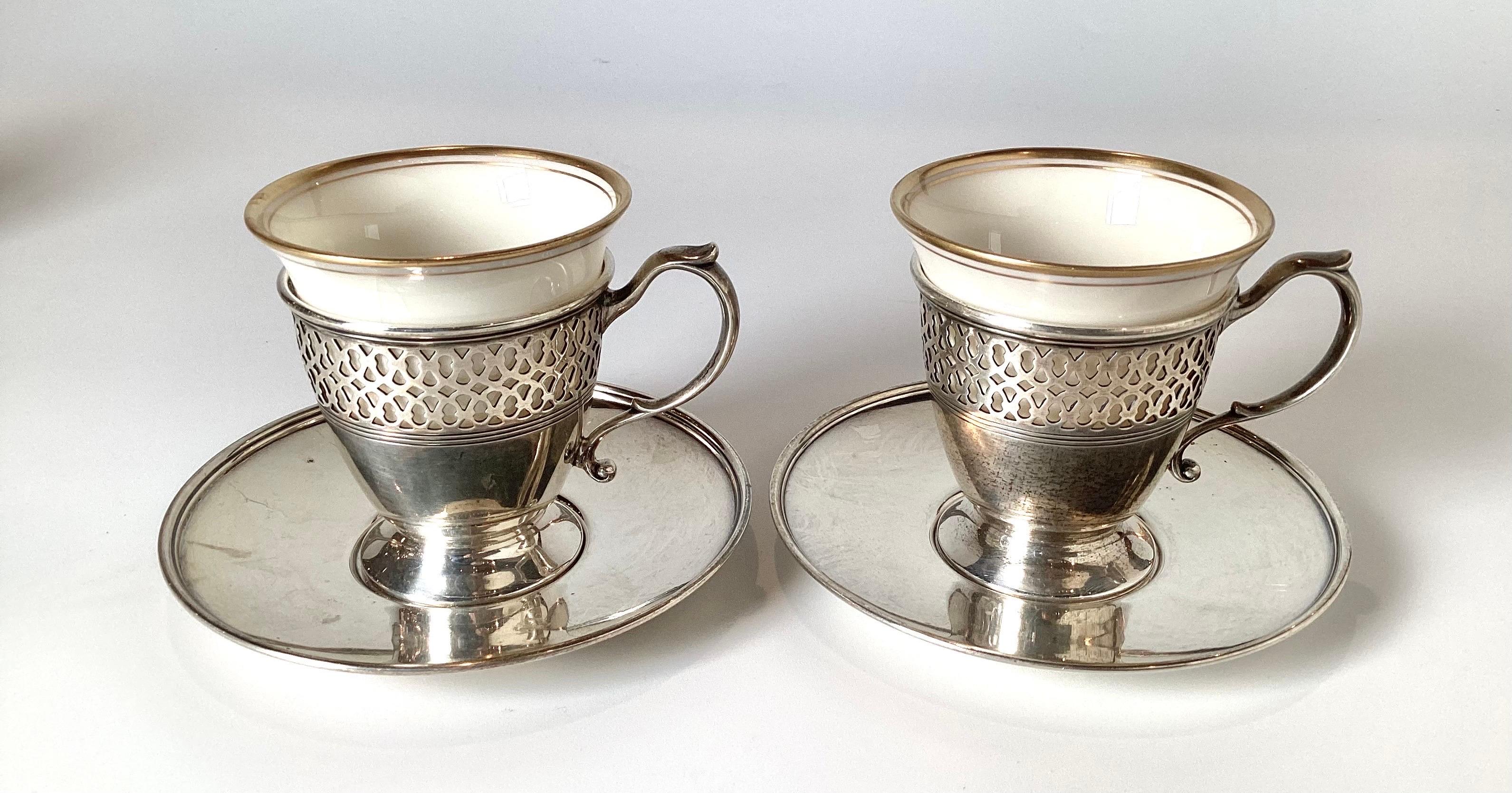 tiffany silver cups