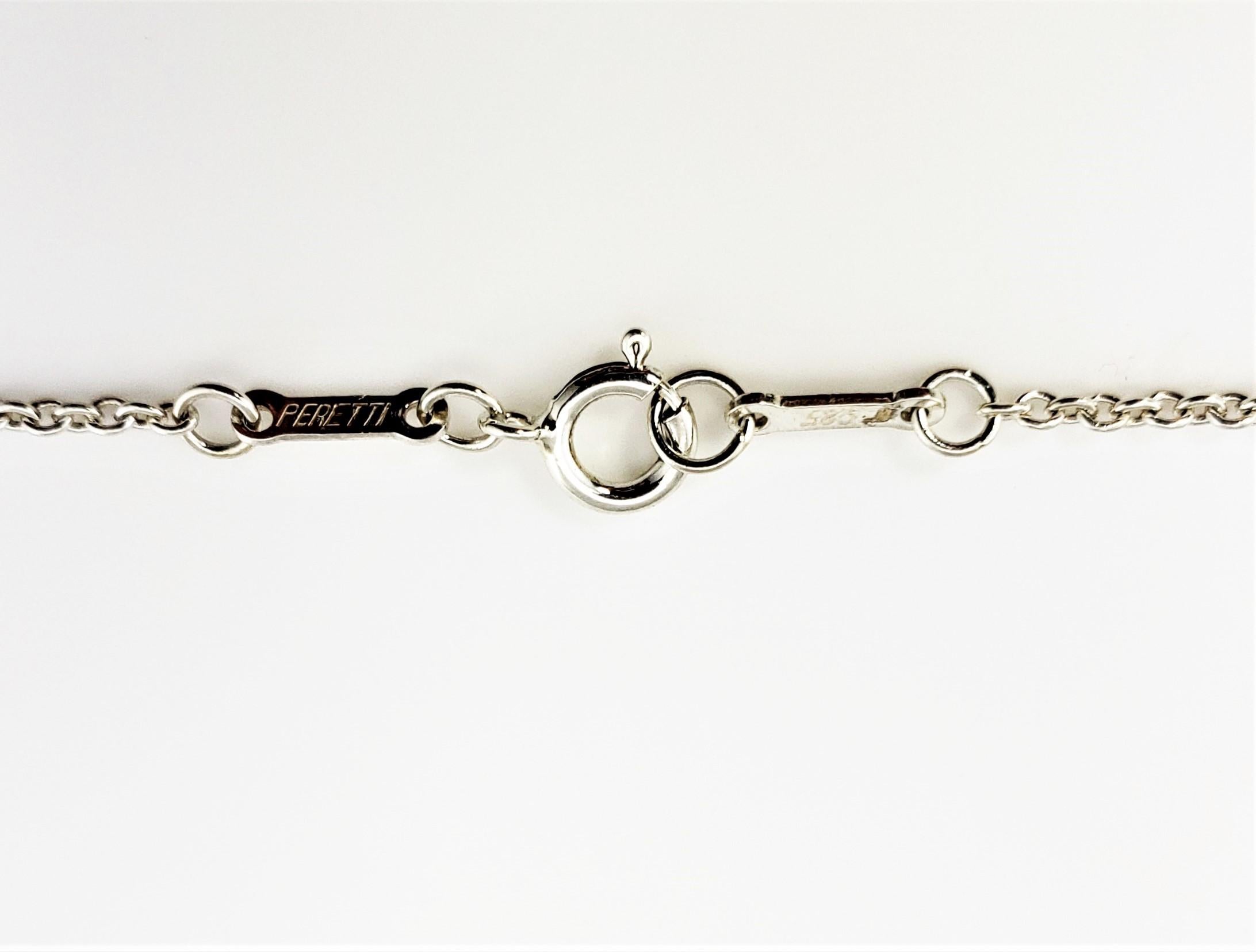 Women's Tiffany & Co. Sterling Silver Heart Key Pendant Necklace