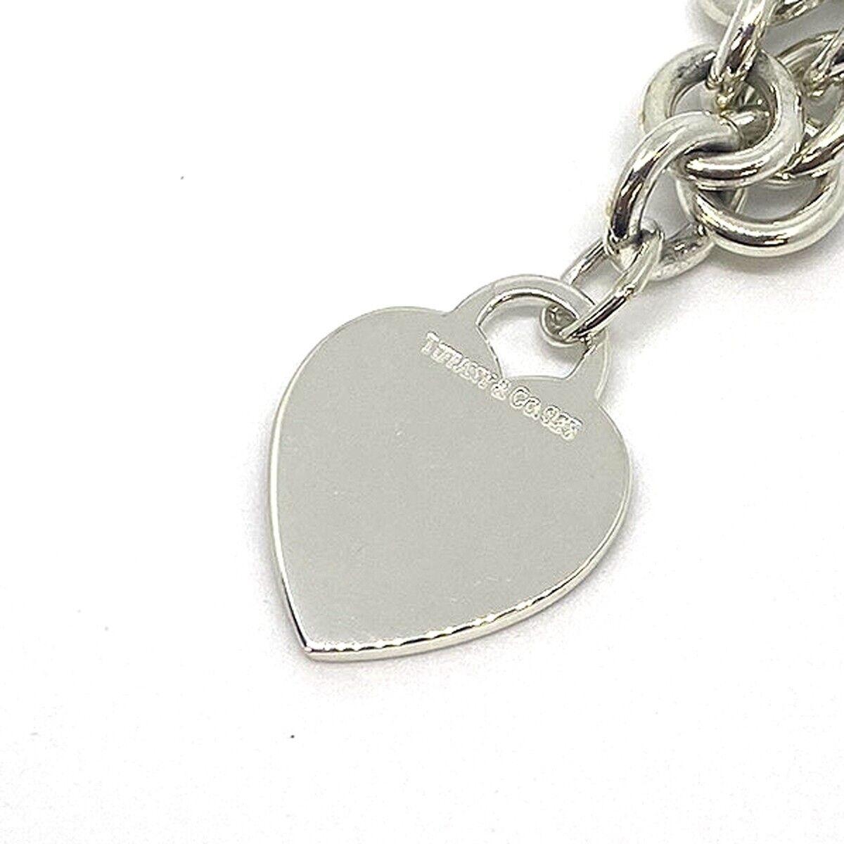 Brand Tiffany & co
Condition Pre-owned
Gender Women
Style necklace
Material sterling silver
Metal purity 925
Chain 16''
Heart dimension 26.5 x 20.5
Necklace 69gr 
Comes with Tiffany original pouch
