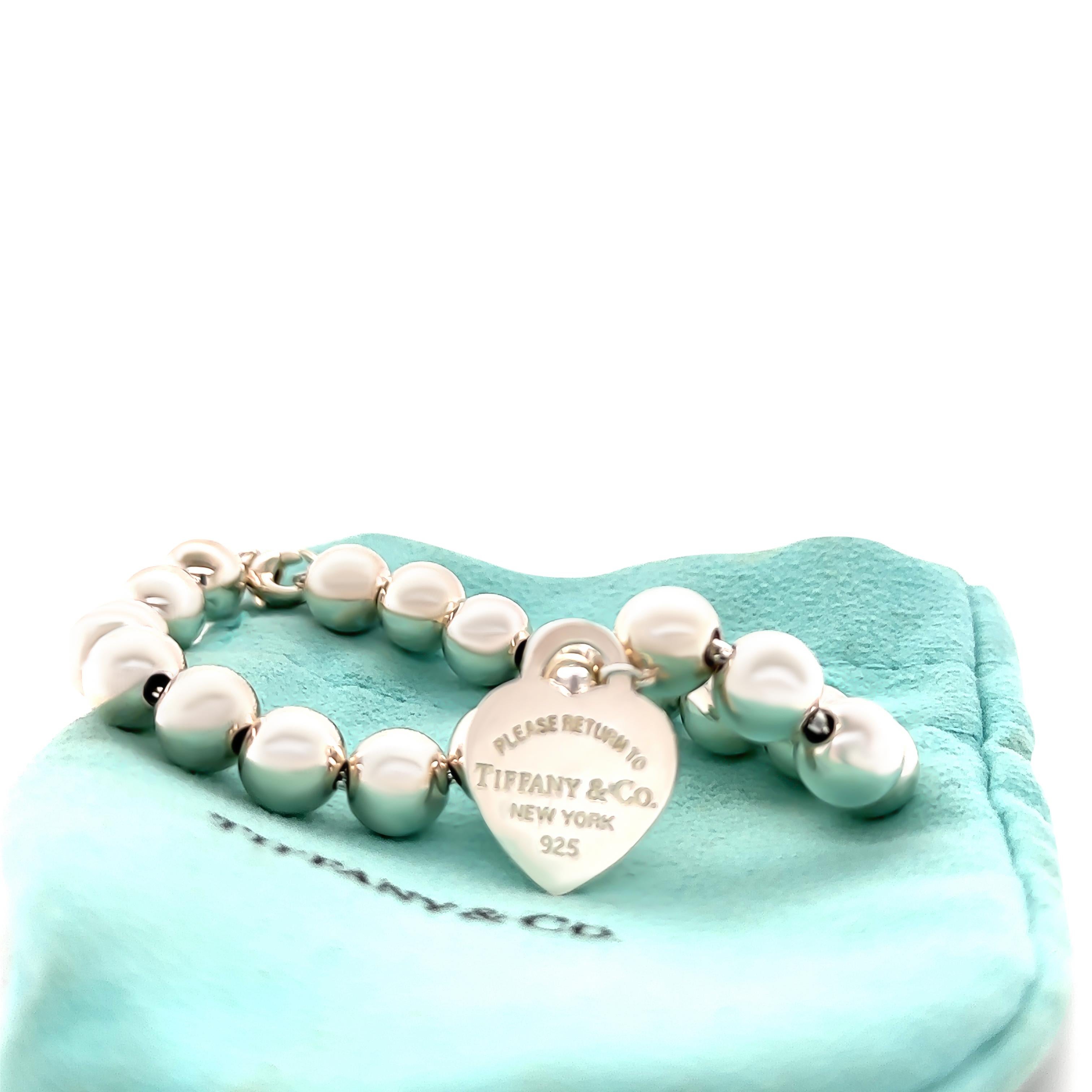 tiffany and co bead bracelet